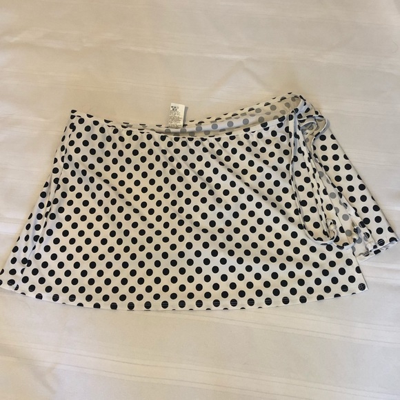 Athena Other - Polka Dot Swim Skirt ⚫️